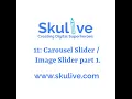 11 Carousel Slider Image Slider part 1 and