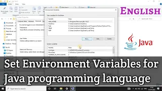 Set Environment Variables for Java Programming Language Latest 2022 English Titan Spy
