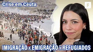 Imigração em massa em Ceuta: o tema mais quente do momento para vestibulares e ENEM