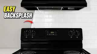 How to Install a Kitchen Tile Backsplash Easy Step-by-Step Easy Simple