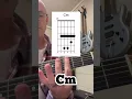 Guitar chords - C minor