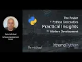 The Power of Python Decorators Practical Insights for Modern Development Haim Michael