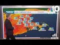 Weather forecast Highs in the 70s