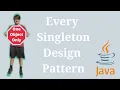 Java Singleton Design Pattern Tutorial Eager Lazy Double Check Locking Bill Pugh and Enum