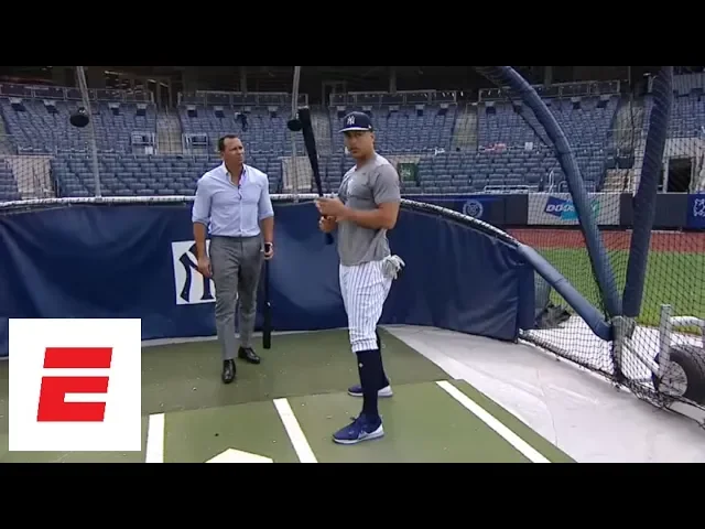 [Exclusive] Giancarlo Stanton and Alex Rodriguez talk batting strategy, Yankees & more | ESPN