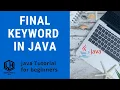 How to use of Final Keyword in Java with Examples