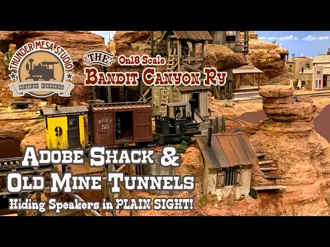 Download MP3 Adobe Shack \u0026 Abandoned Mine Tunnel | Bandit Canyon Railway