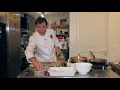 Recette de la Montgolfière de Lotte, julienne aux petits légumes, sauce riesling et cumbava