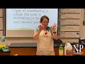 Teacher of the Year Celia Hernandez Demonstrates a Mechanical Weathering Experiment