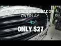 HOW TO SUBARU BADGE OVERLAY