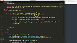 JS for beginners toggle classes