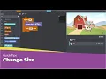 Tynker Quick Tips Change Size