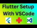 Flutter setup with VSCode How to create first project of flutter using visual studio code
