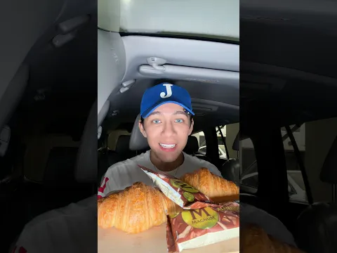 Receta Viral de TikTok! 🥐🍦 #Croissant #helado #nieve