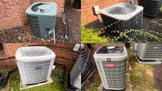 Carrier Performance Bryant Evolution V Goodman Carrier Comfort Heat Pumps Running Cool Mode