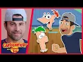 Phineas and Ferb Build a Maze for Mark Rober Cartoonified disneychannelanimation