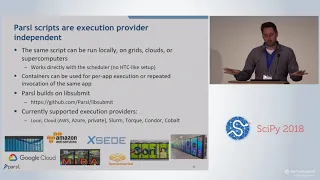 Parsl Enabling Scalable Interactive Computing in Python SciPy 2018 Kyle Chard