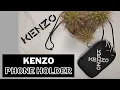 KENZO PHONE HOLDER UNBOXING WALLET ON STRAP