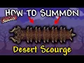 How to Summon Desert Scourge in Terraria Calamity Mod