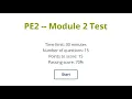Python Essentials 2 Module 2 Test with explanation