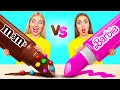 Download Lagu Tantangan Rias Wajah Berlapis Cokelat | Pertempuran yang Bisa Dimakan Choco DO