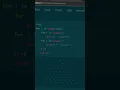 print triangle pattern in python