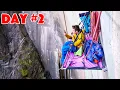Lagu Climbing and Living on a Giant Dam Wall