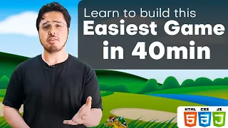I Created an Action Game in Pure HTML CSS JavaScript - Game Development Tutorial in Hindi