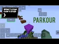I finished parkour bulu 