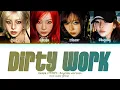 Download Lagu aespa Dirty Work-ENGLISH VER. Lyrics (color coded lyrics)