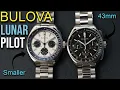 43mm Bulova Lunar Pilot - Hands on Review with Both New Smaller Bulova Lunar Pilot Moon Watches