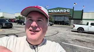My first visit to a menards Wichita KS