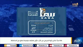 قناة سبأ تدشن بثها التجريبي من مأرب كأول فضائية حكومية تنطلق من المحافظة 