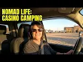 Nomad Life in Yuma Howling at the Moon Casino Camping