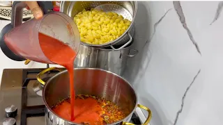 مش هتبطلي تعملي المكرونه بطريقه دي اقسم بالله تحفه الريحه هتوصل للآخر الشارع دندنها