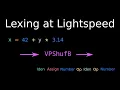 Vectorised character classification