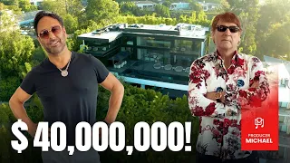 OWNER OF THE ONE - INSIDE HIS 40 000 000 HOLLYWOOD HOME