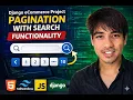Django Pagination with Search Functionality Django eCommerce Project Tutorial