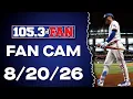Rangers Bats Go Silent In 6-0 Loss To The Nationals FAN CAM 8-20-26
