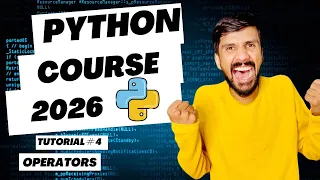 Python Operators Tutorial in Hindi 2026 Arithmetic Comparison Logical Operators Full Explained
