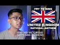 God Save the Queen National Anthem of United Kingdom Lagu Kebangsaan Britania Raya
