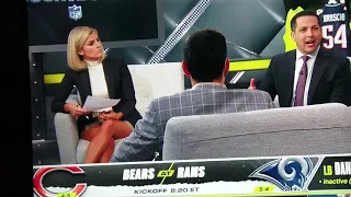 NFL Samantha Ponder Tanned Legs in a Micro Mini