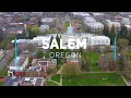 Salem Capital city of Oregon 4K drone