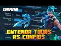 AS MELHORES CONFIGURAÇÕES PARA O MOBILE LEGENDS!