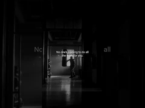 NO ONE'S COMING - Motivational Speech