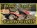 Craftsman YT 3000 Lawn Mower Won t Crank Can We Fix It