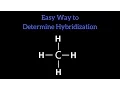 EASY Method to Find the Hybridization of an Atom QuickSci