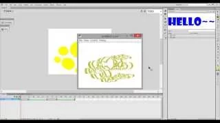 Adobe Flash CS6 tutorial shape tweening