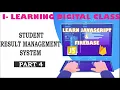 Student Result Management System Basic Calculation in Javascript Part 4