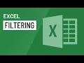 Excel Filtering Data